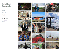 Tablet Screenshot of jonathanbeamish.com